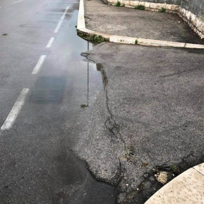 Via Pietro Oreste bari allagamenti