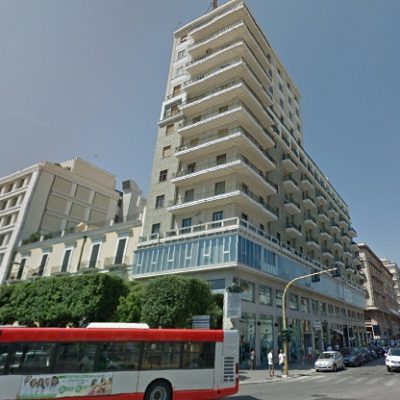 corso cavour incrocio corso vittorio emanuele bari ex motta palazzo