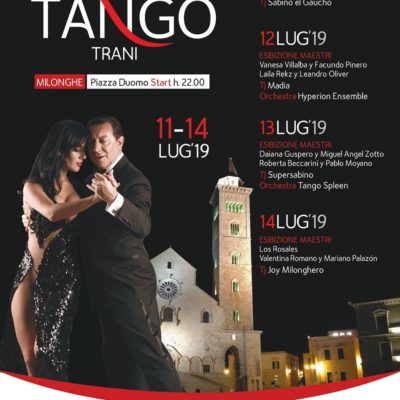 Locandina Festival Tango 11-14 luglio