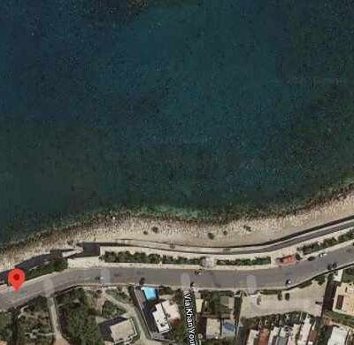 bisceglie foto satellitare lungomare paternostro il braccio teatro mediterraneo costa spiaggia