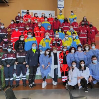 ASL BT – La squadra dei vaccinatori di Trani