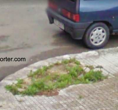 marciapiedi danneggiato brindisi quartiere la rosa