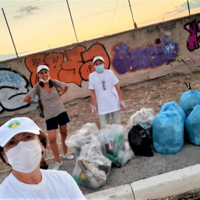 Sporcizia e Rifiuti raccolti dai volontari a Foggia 5