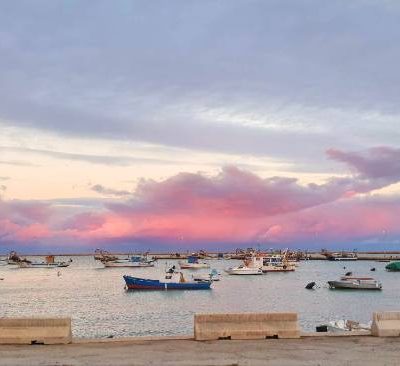 barletta puglia cielo rosso 2