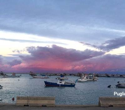 cielo rosso barletta porto barche 1