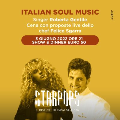 Loc. Starpops in jazz, Italian soul music con Roberta Gentile, 3 giugno, ore 21 (1)