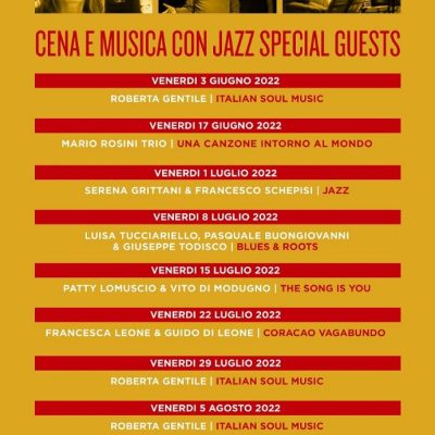 Loc. Starpos in jazz dal 3 giugno al 16 settembre, Trani (BT)