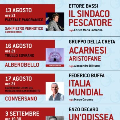 Puglia Teatro Festival – Programma