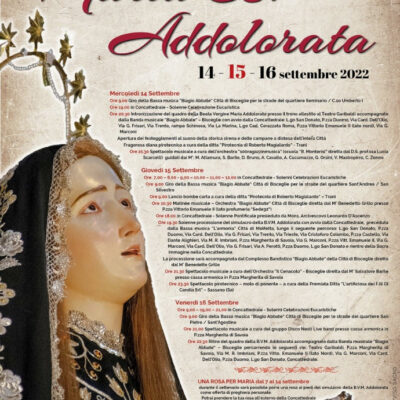 addolorata bisceglie 2022