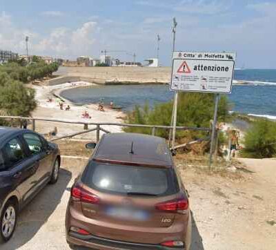 spiaggia prima cala molfetta