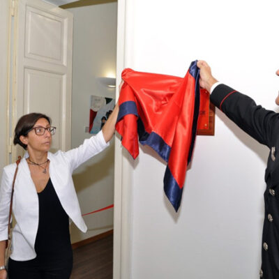 Scopertura Targa Col. Mambor