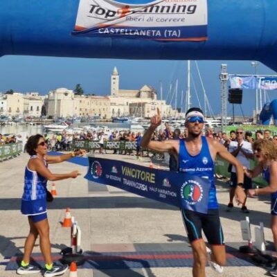 Vincitore Tranincorsa 2023 Pasquale Selvarolo, Fiamme Azzurre (Polizia Penitenziaria) – Atletica Pro Canosa (1)