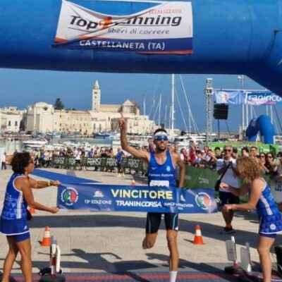 Vincitore Tranincorsa 2023 Pasquale Selvarolo, Fiamme Azzurre (Polizia Penitenziaria) – Atletica Pro Canosa