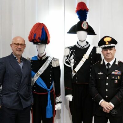 Beppe Nugnes, ceo di Nugnes e colonnello Massimiliano Galasso