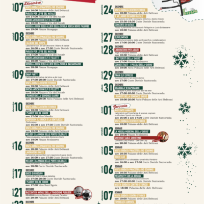 MANIFESTO LE VIE DEL NATALE, fino a domenica 7 gennaio 2024