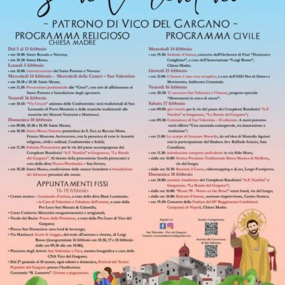 Vico programma San Valentino
