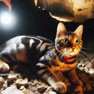 gatto grotta