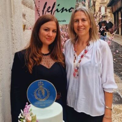 La vincitrice Laura Monti e Gloriana Tesoro di Fefino