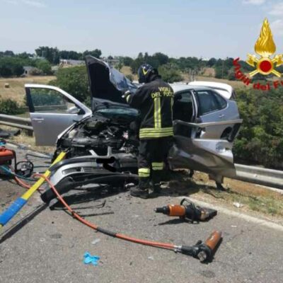 incidente cisternino martina franca 1 vigili del fuoco