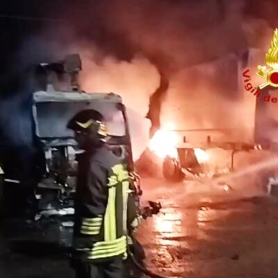 Gallipoli incendio